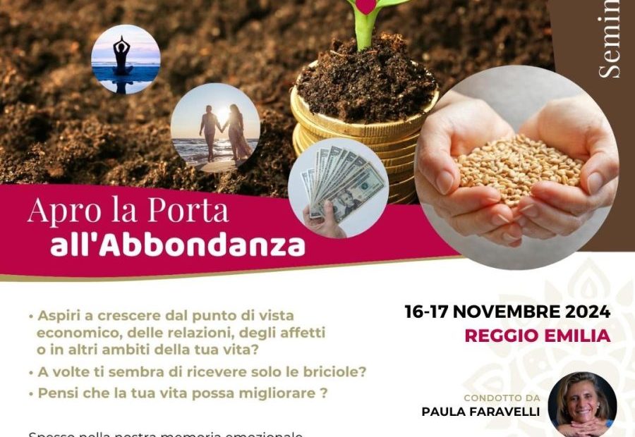 Metamedicina apro la porta all’abbondanza