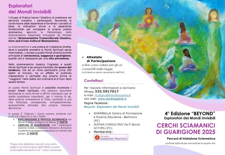 Cerchi sciamanici di guarigione