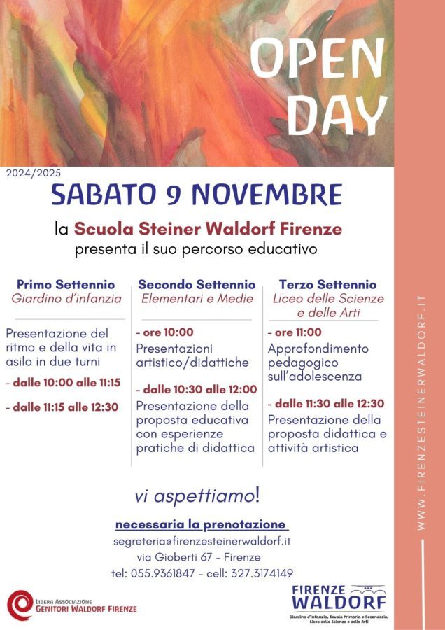 Open Day Scuola Steiner Waldorf