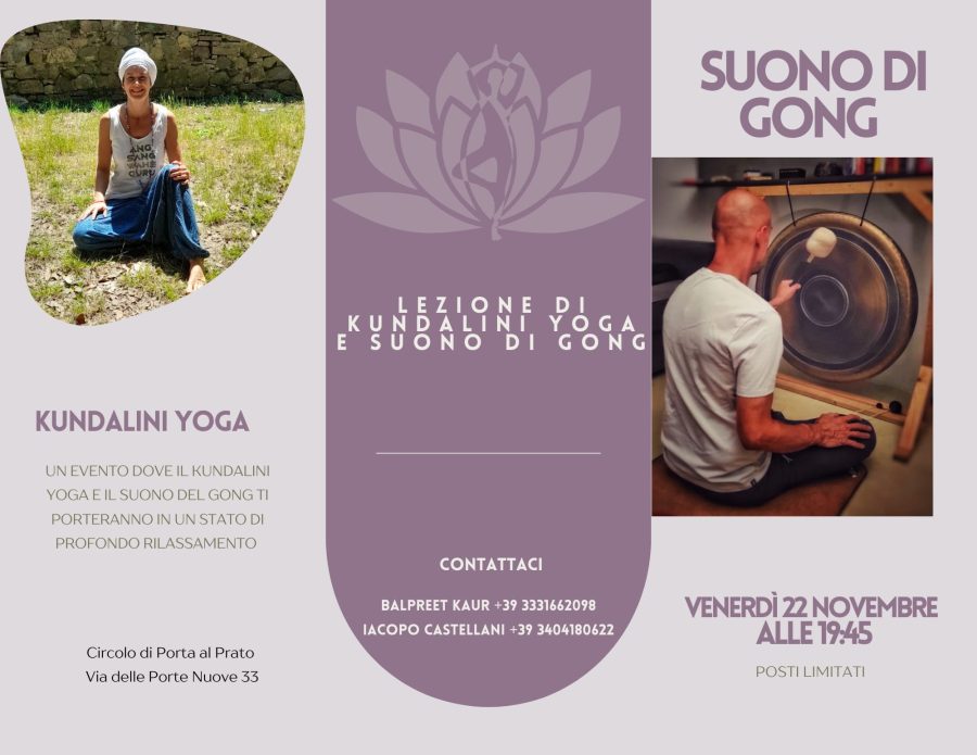 Kundalini Yoga e Suono di Gong