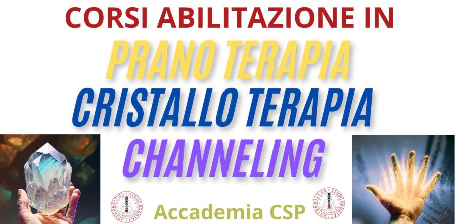 Corso Pranoterapia Cristalli Channeling