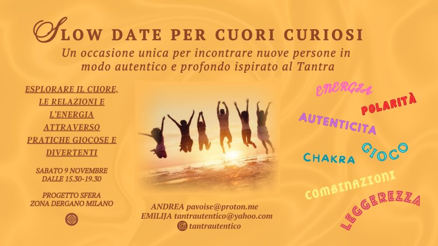 Slow Date per Cuori Curiosi