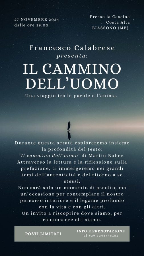 Il cammino dell'uomo
