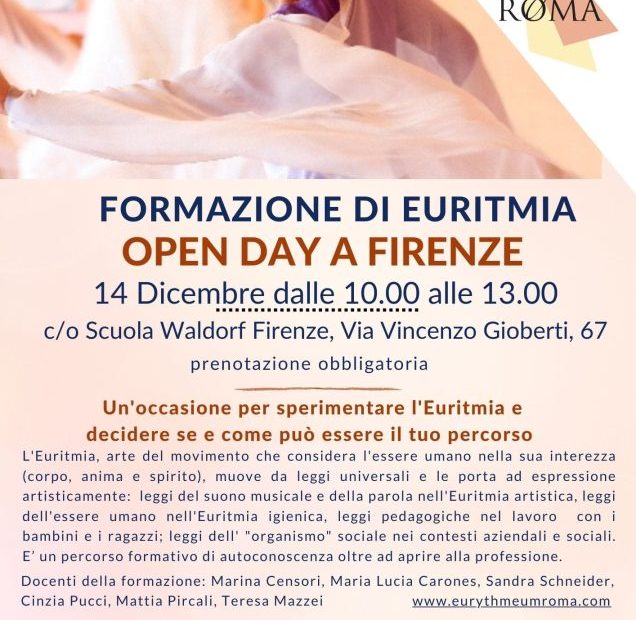 Open day formazione di Euritmia