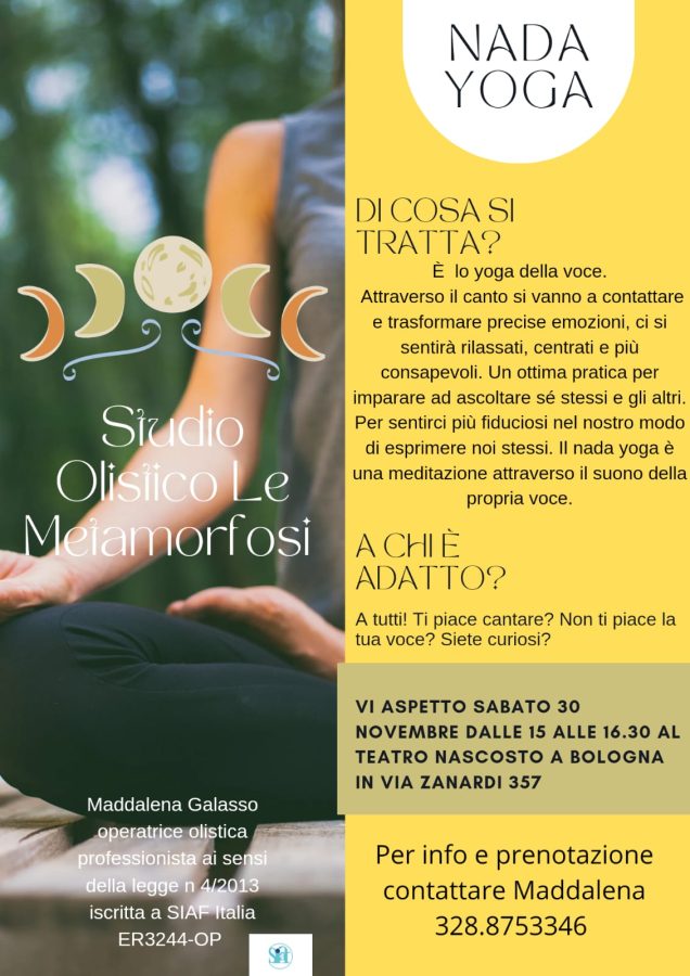 Nada Yoga lo yoga della voce