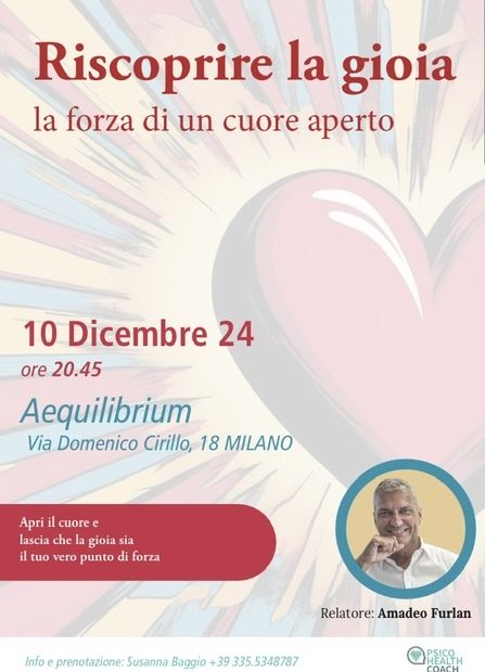 Riscoprire la gioia