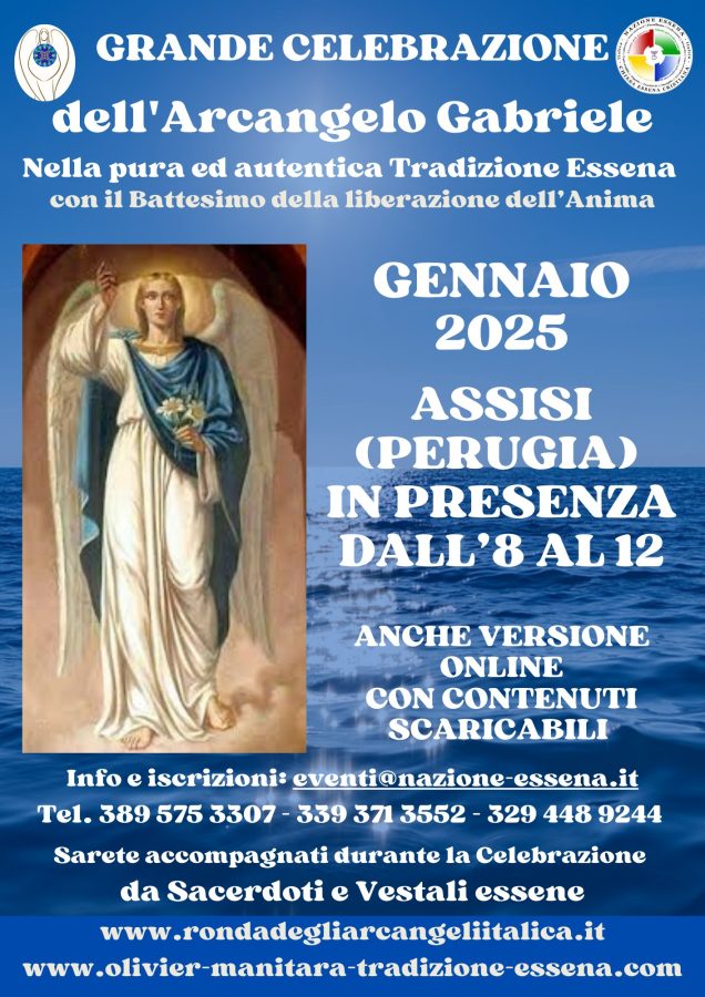 Grande celebrazione dell'Arcangelo Gabriel