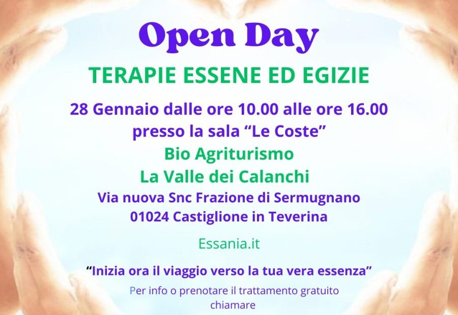 Conosci le terapie essene ed egizie?