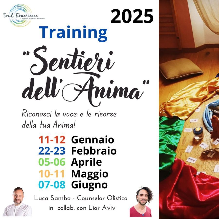 Training “I Sentieri dell’Anima”