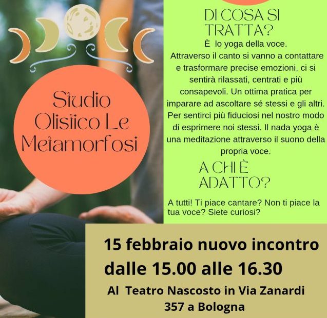 Nada Yoga lo yoga della voce