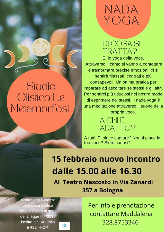 Nada Yoga lo yoga della voce