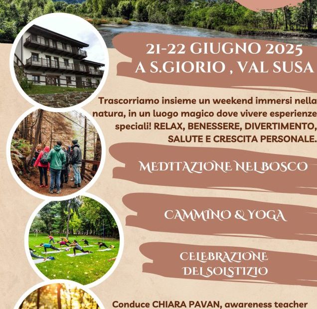 Retreat benessere e rito del solstizio