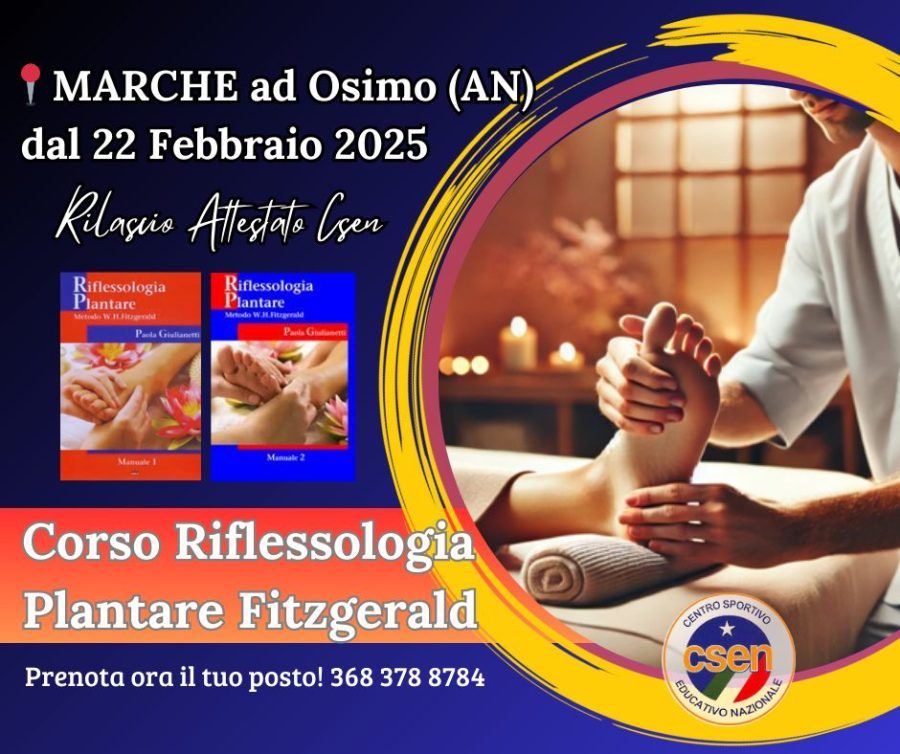 Corso di Riflessologia Plantare Fitzgerald