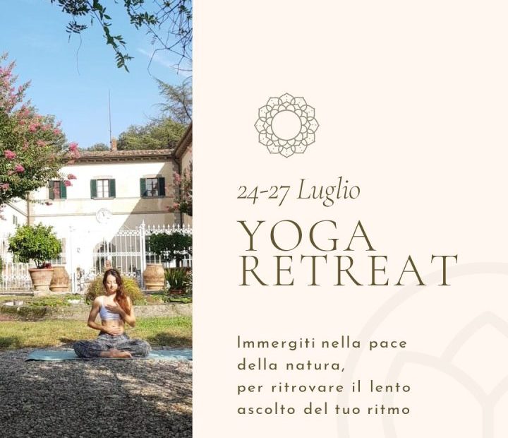 Yoga retreat in Toscana