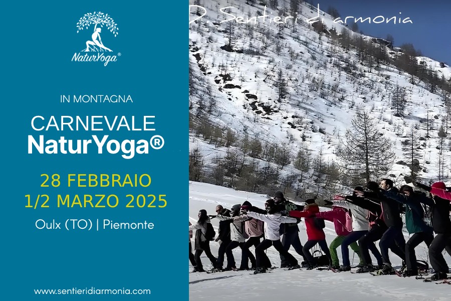 Carnevale NaturYoga® in montagna