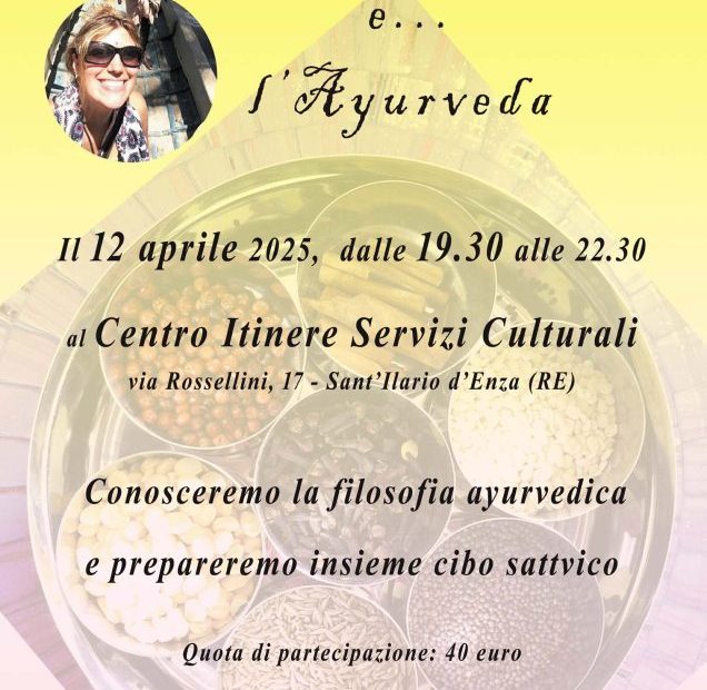 A cena con Francesca e l'Ayurveda