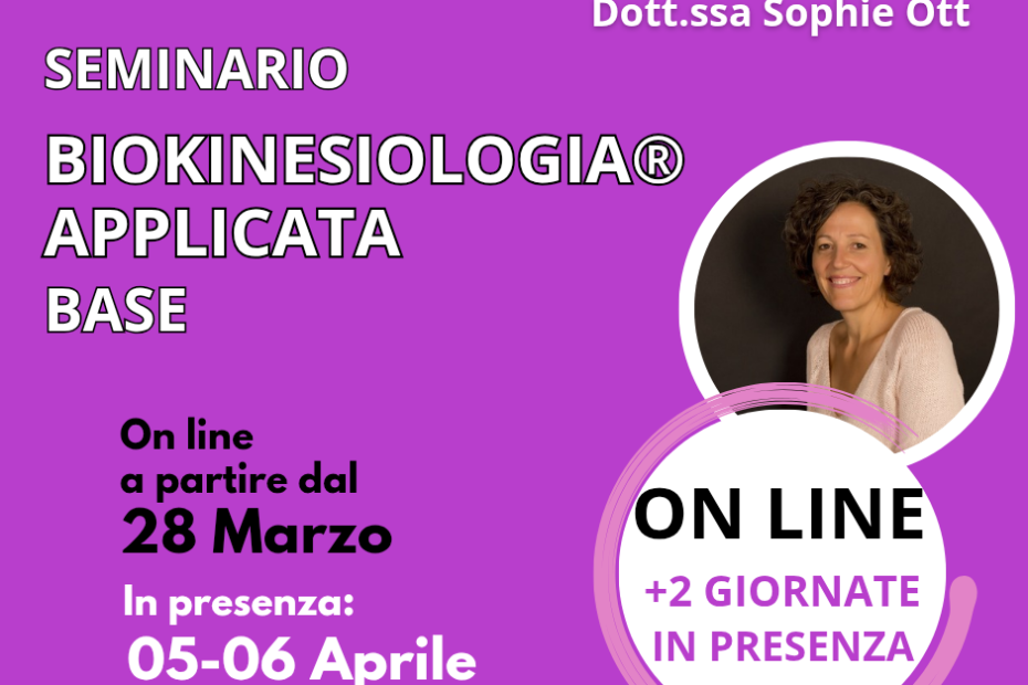 Biokinesiologia® applicata corso base
