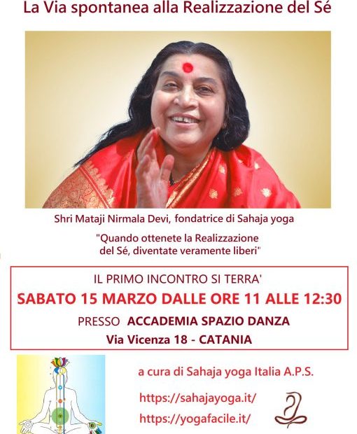 Corso gratuito di meditazione Sahaja yoga