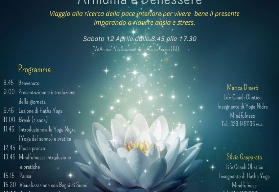 Corso benessere e armonia