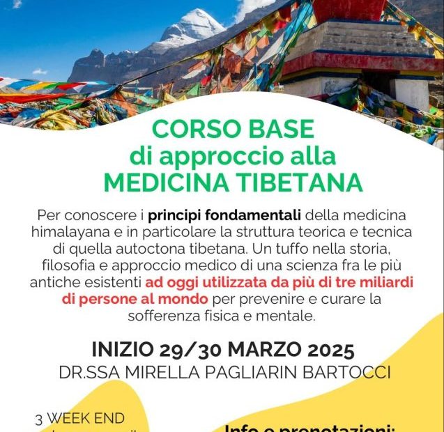 Medicina Tibetana: corso base 1°incontro