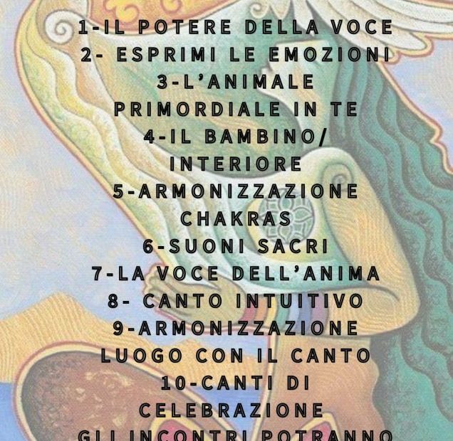 Percorso La Voce che Cura