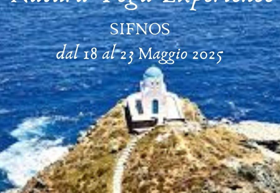 Sifnos cicladi. Yoga e Natura