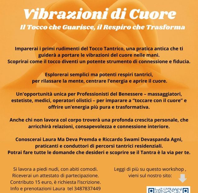 Workshop di tocco e respiro tantrico