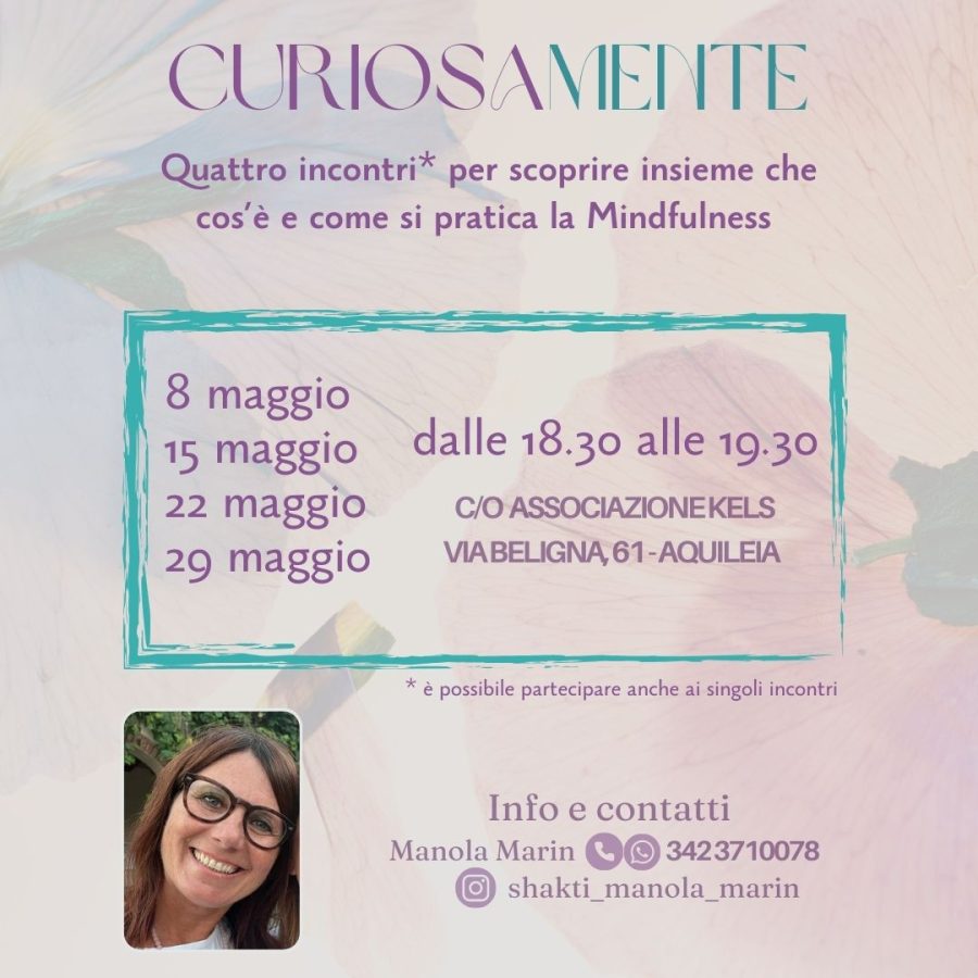 CuriosaMente: introduzione alla mindfulness