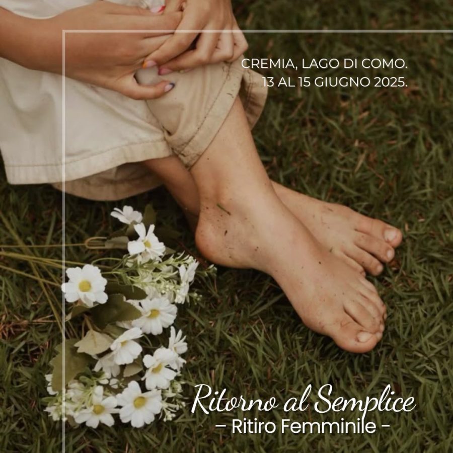 Ritorno al Semplice- Ritiro di donne