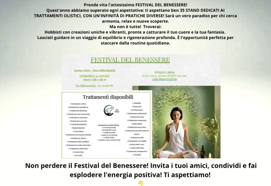 Festival del benessere