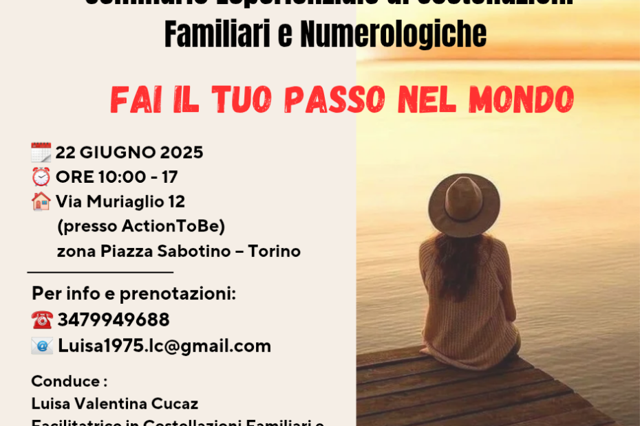 Fai il tuo passo nel mondo