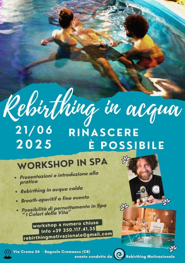 Rebirthing in acqua: rinascere è possibile