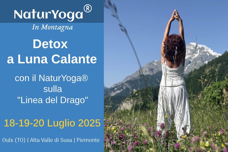 Detox a luna calante con il NaturYoga®