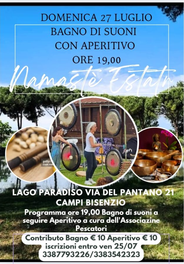 Namastè Estate - Bagno di suoni e aperitivo