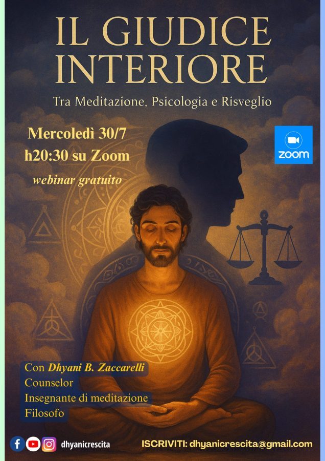 Giudice Interiore - Webinar gratuito
