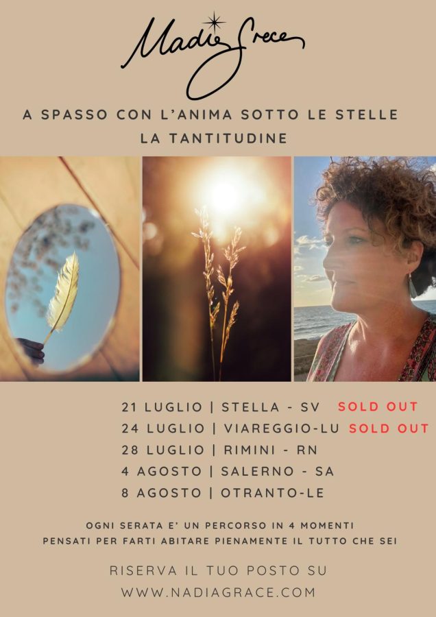 A spasso con l'anima sotto le stelle