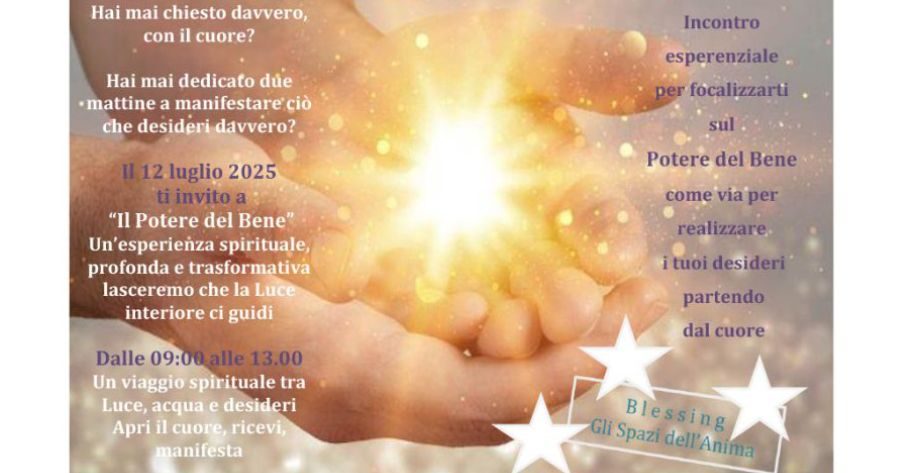 Incontro esperienziale Il Potere del Bene