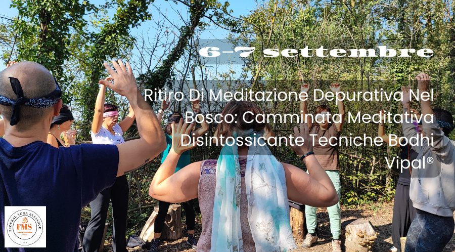 Ritiro di meditazione depurativa nel bosco