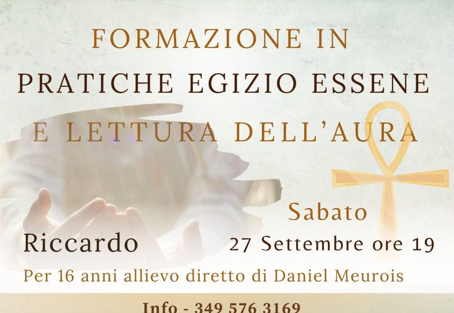 Presentazione corso pratiche Egizio-Essene