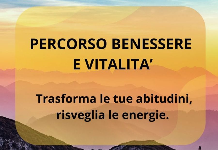 Percorso benessere e vitalità