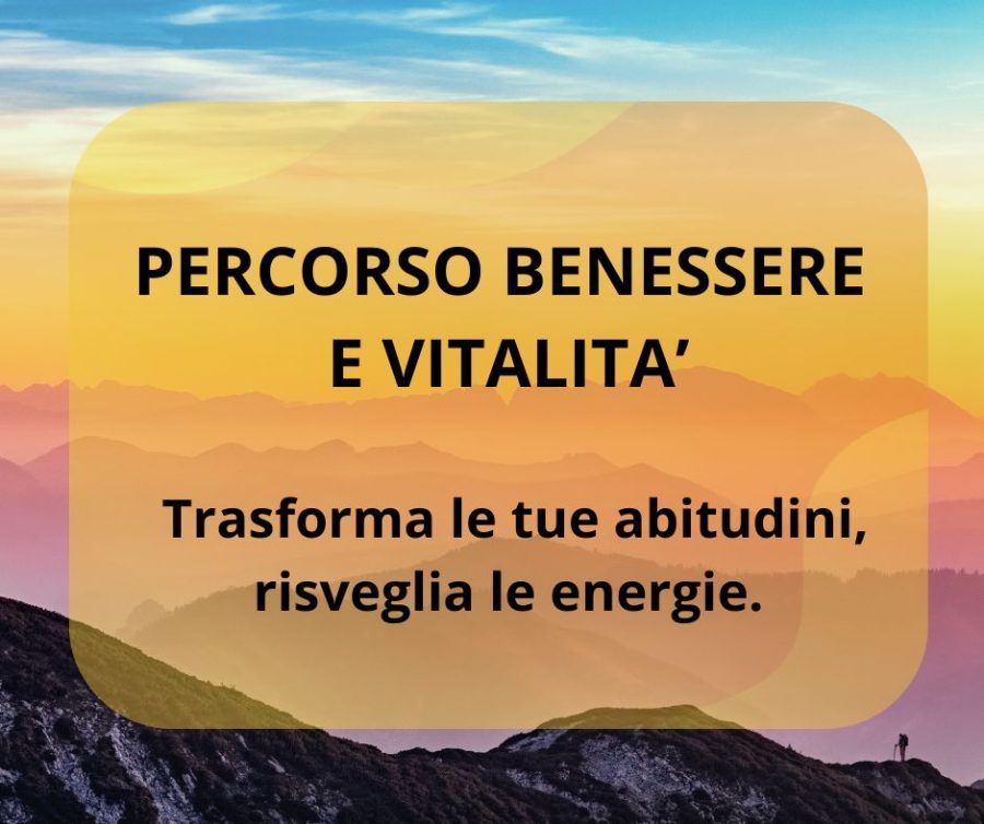 Percorso benessere e vitalità