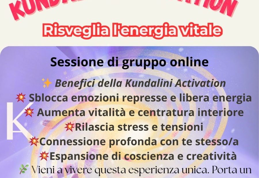 Attivazione Kundalini!