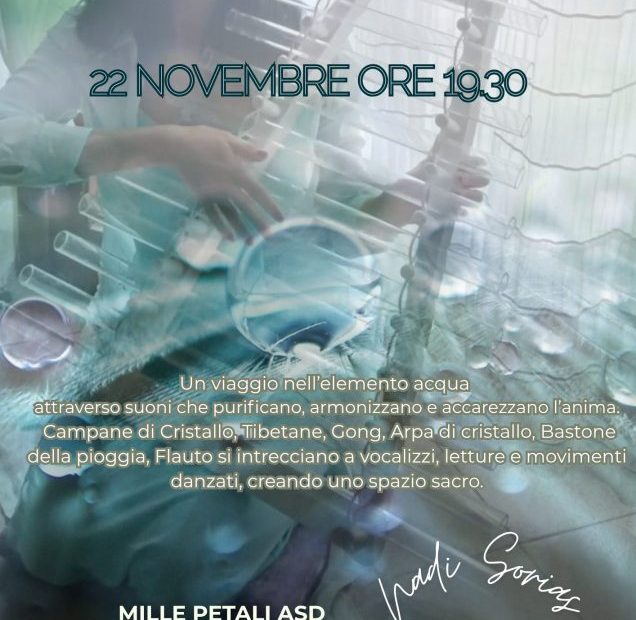 Concerto vibrazionale: Il Canto dell'Acqua