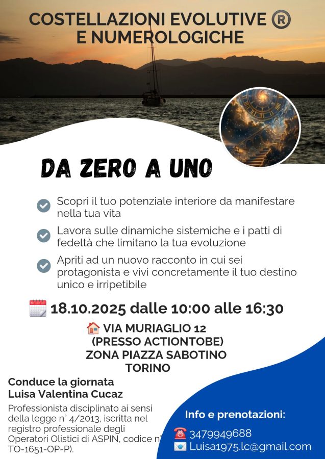 Seminario di costellazioni evolutive 