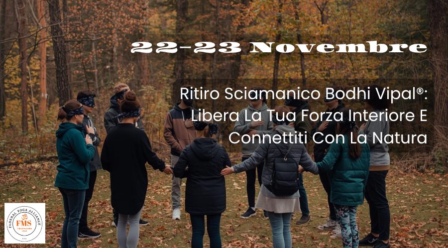 Ritiro sciamanico Bodhi Vipal weekend meditazione natura bosco fuoco sacro tamburo