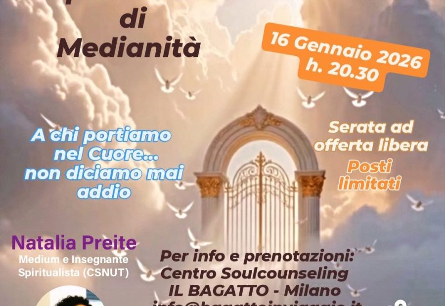 Serata pubblica di medianità