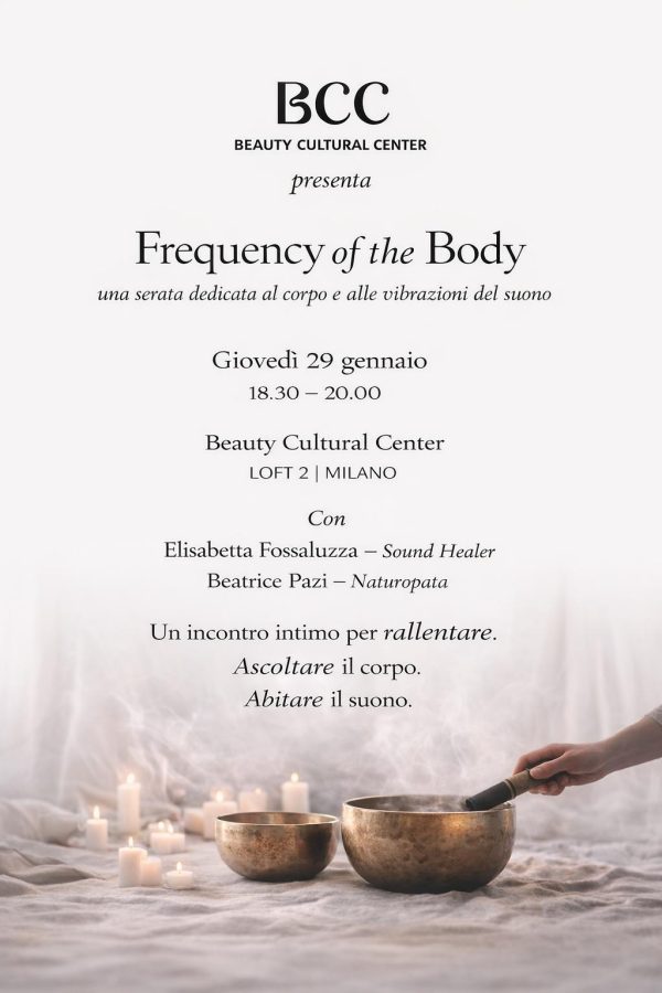 Serata sound healing tecniche corporee gong vibrazioni sonore Milano gennaio