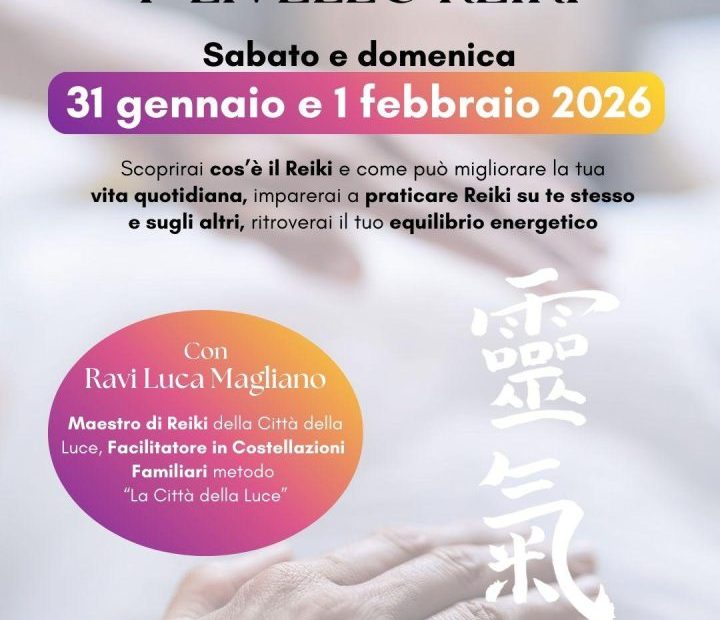 Primo Livello Reiki