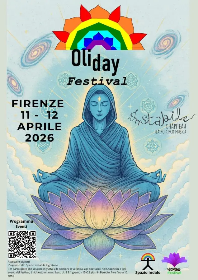 Oliday Festival 2026 a Firenze: yoga, meditazione e pratiche olistiche