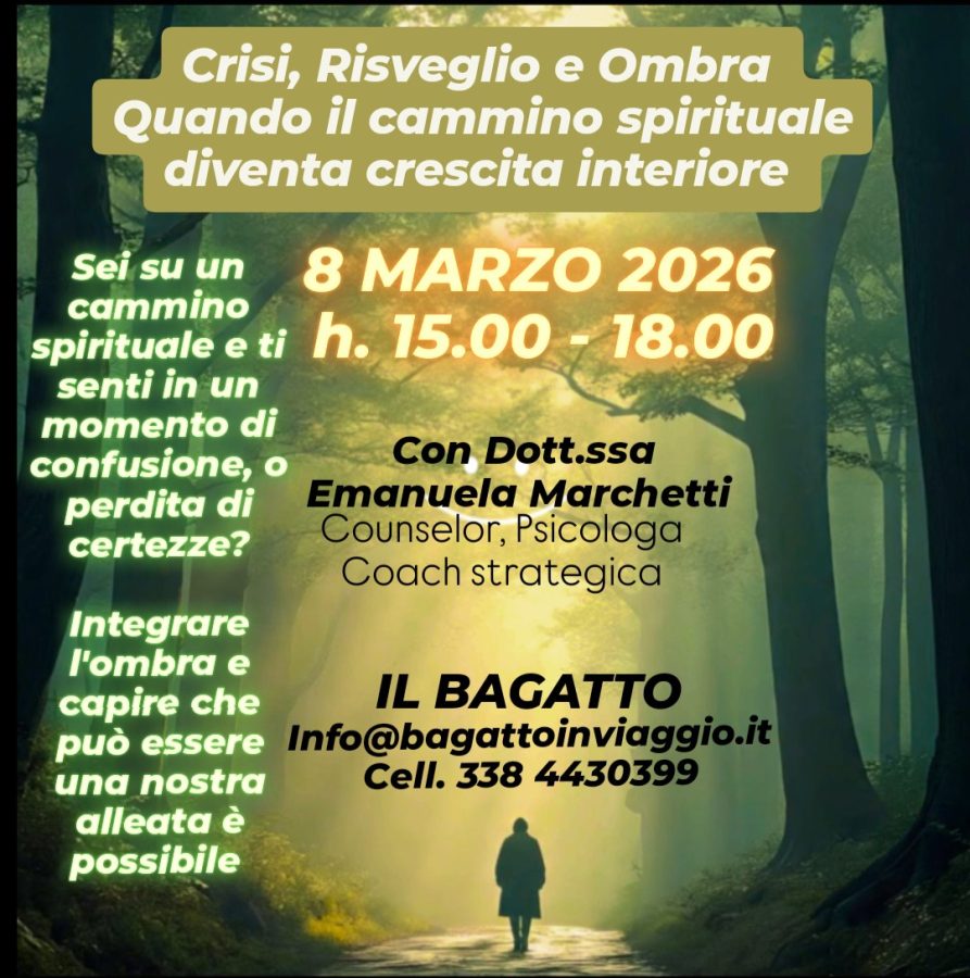 Incontro su crisi spirituali, ombra e crescita interiore a Milano